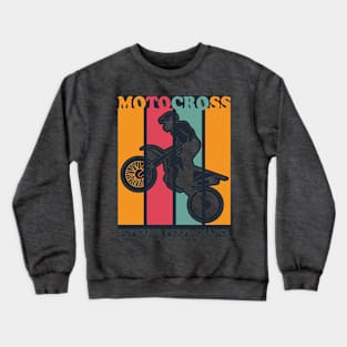 motocross Crewneck Sweatshirt